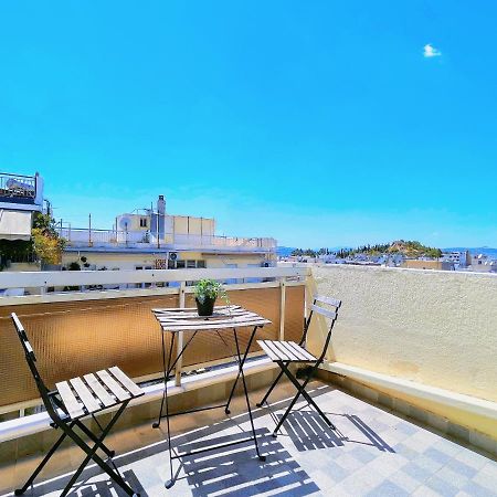 Wsd Luxury Stylish 1Bd Apt With City View Balcony Афины Экстерьер фото