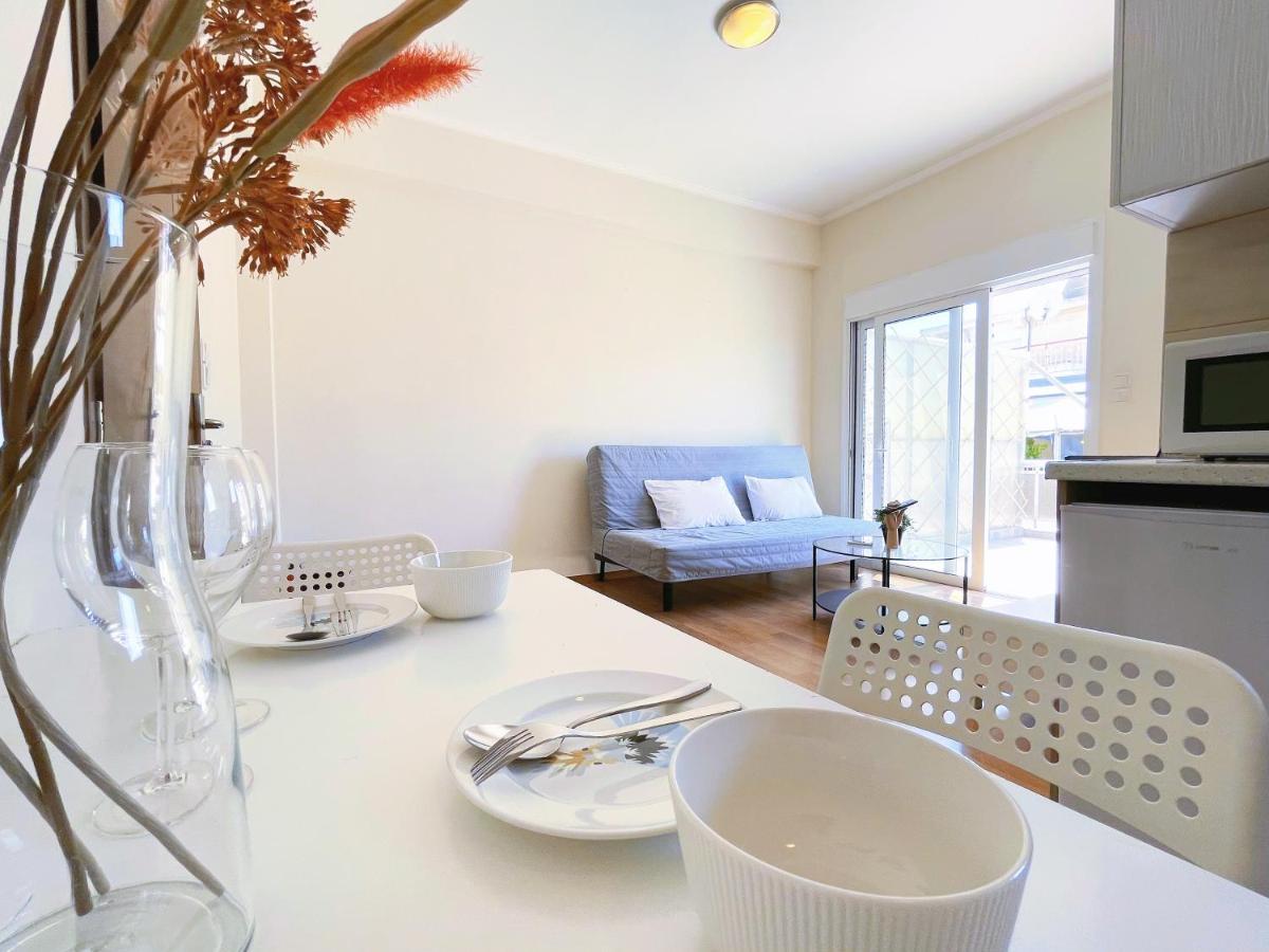 Wsd Luxury Stylish 1Bd Apt With City View Balcony Афины Экстерьер фото